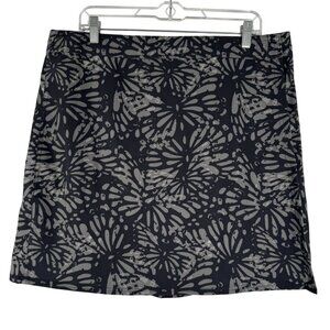 Ripskirt Hawaii Wrap Skirt Cover Up XL‎ Shibori Butterfly Charcoal NWT SW-2079